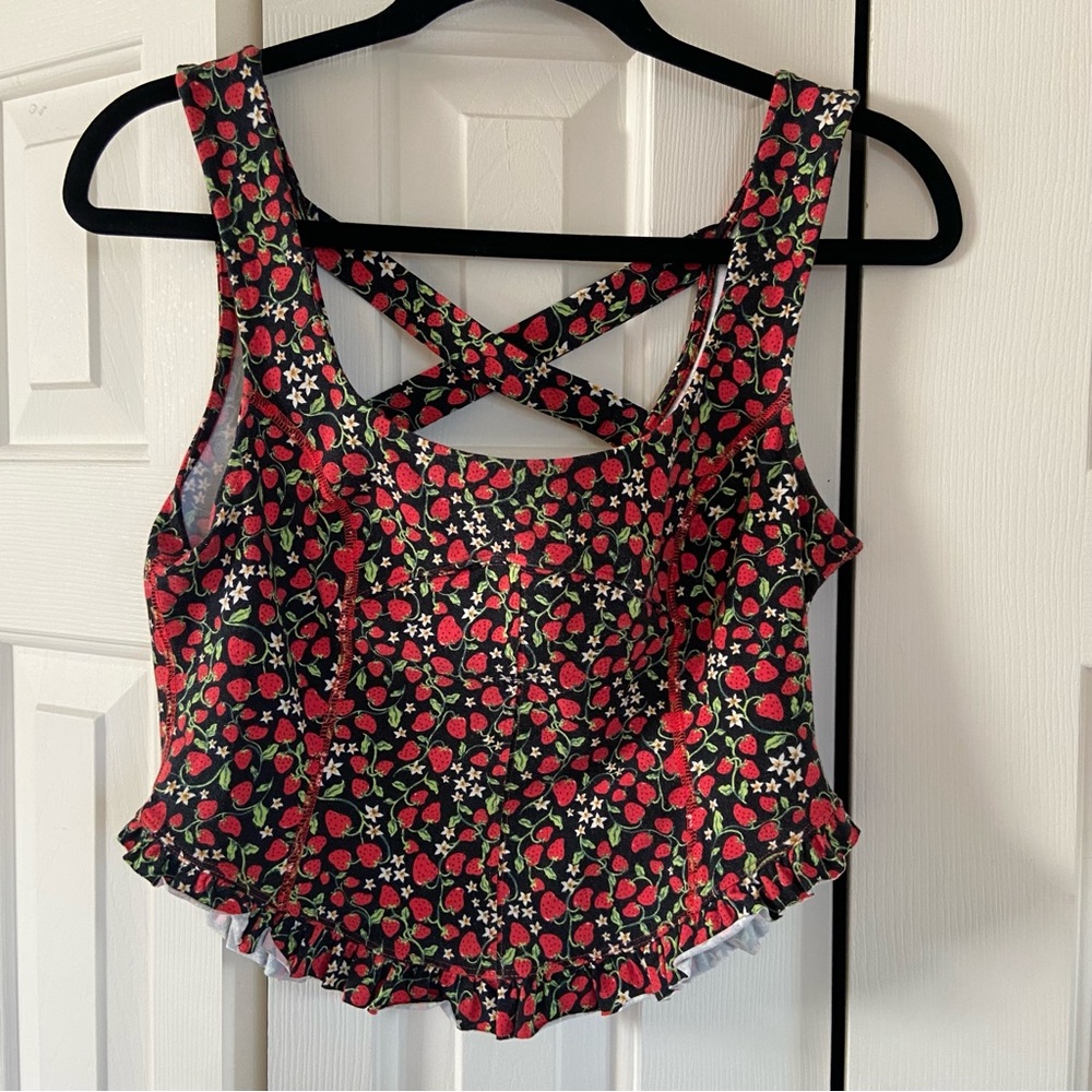 Free People Strawberry Tank Size S